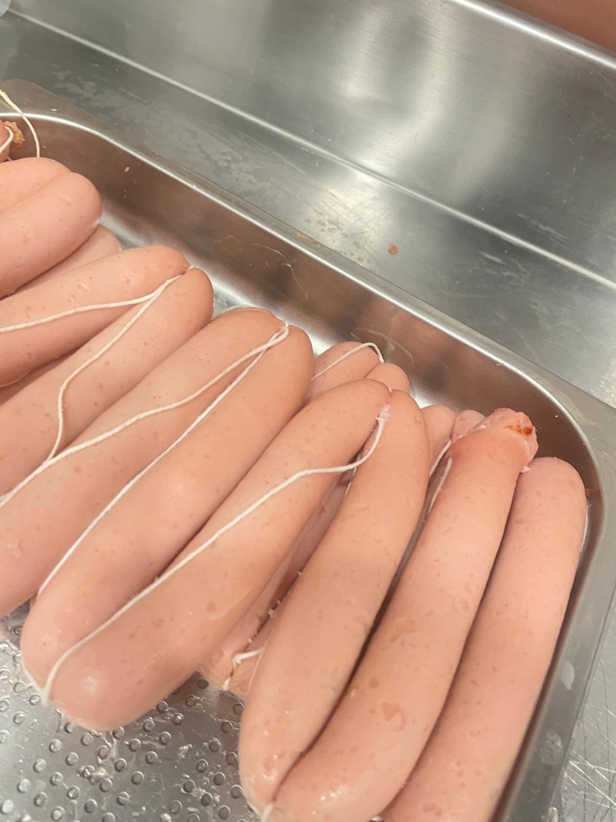 Würstel artigianali con carne di maiale italiano (6/7 pz)