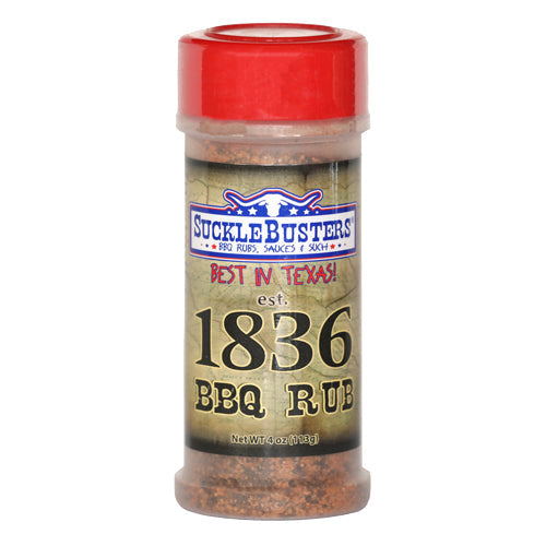 RUB SUCKLEBUSTERS 1836 BEEF RUB - TRADIZIONALE STILE TEXANO PER IL MANZO