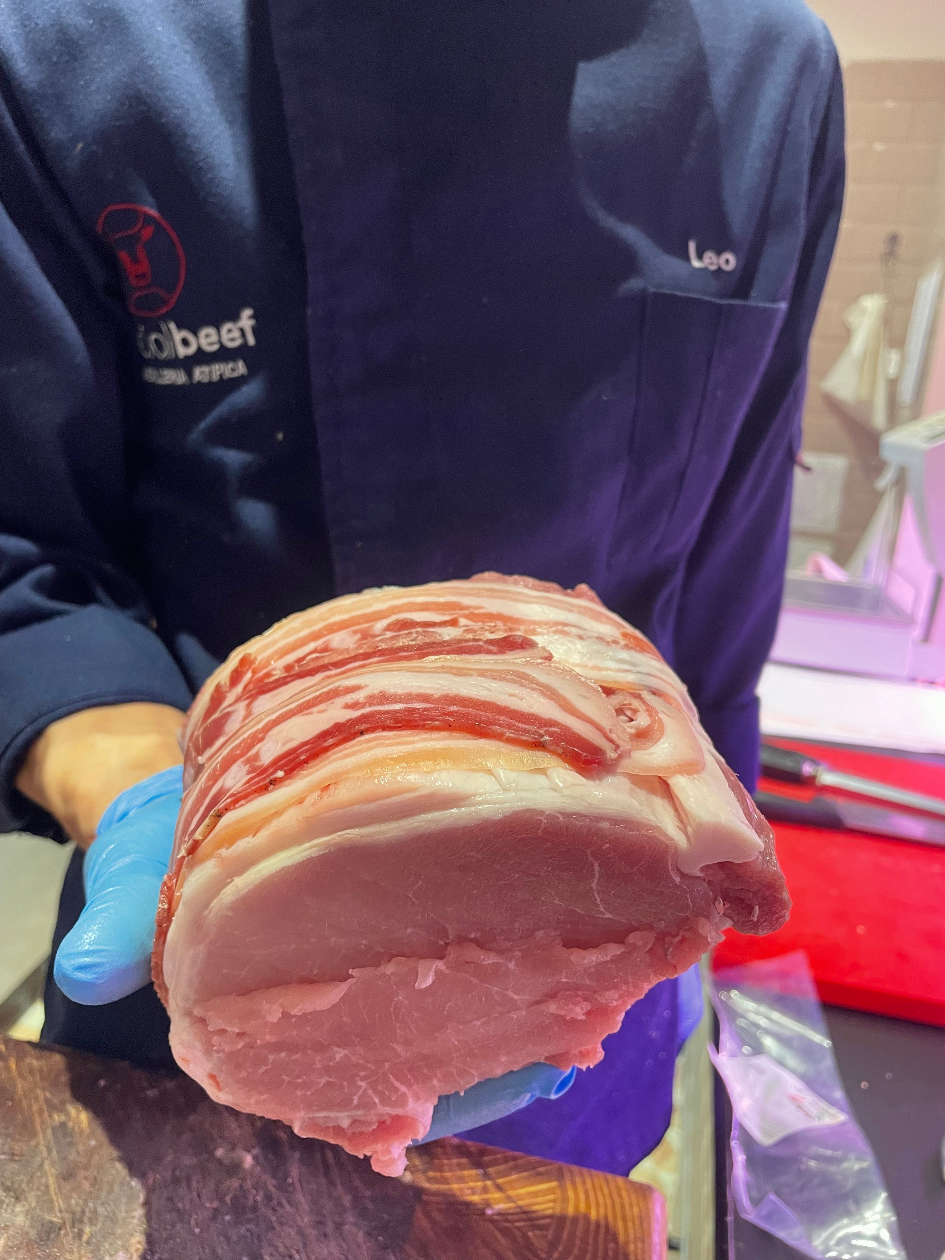 Filetto di maiale con pancetta
