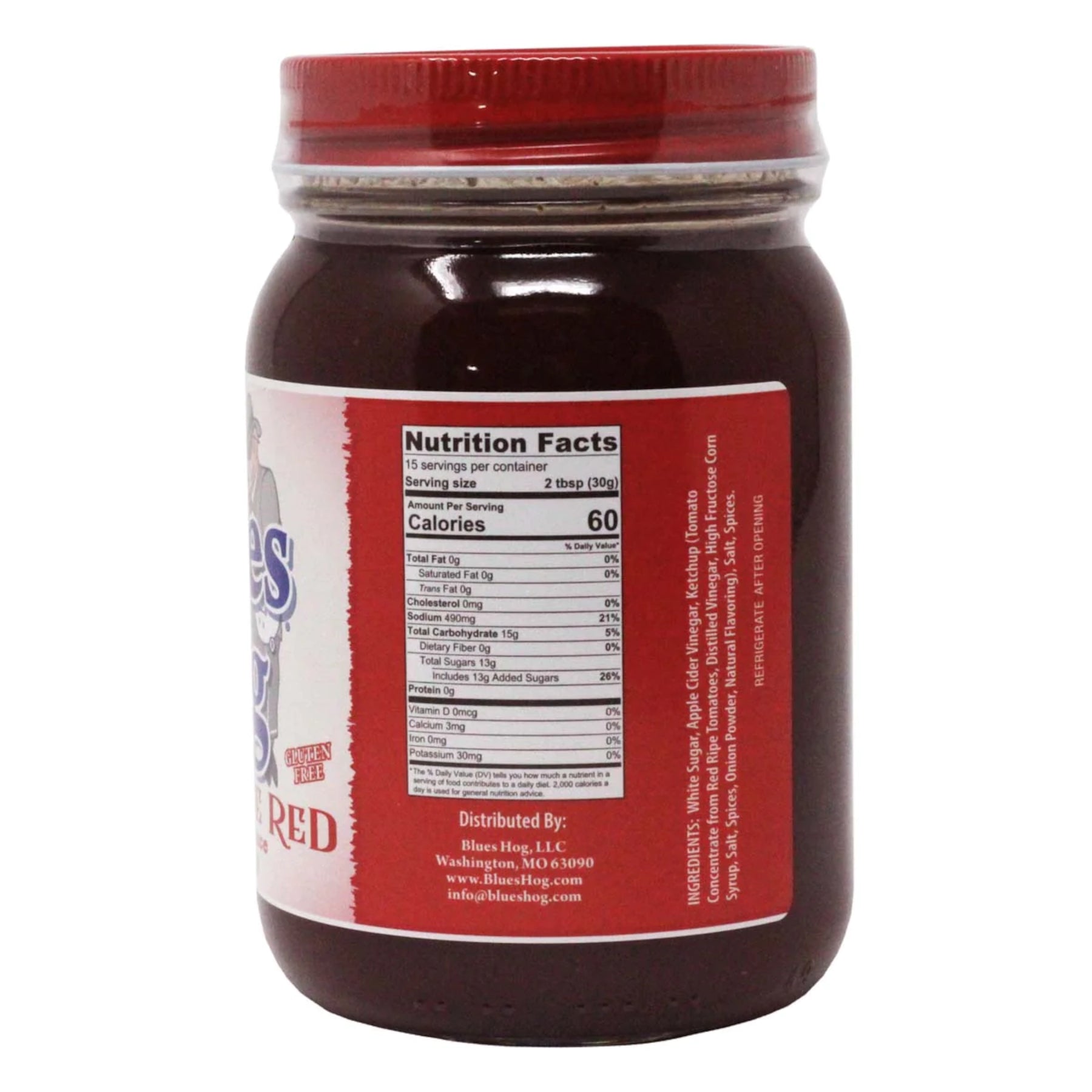 SALSA BLUES HOG TENNESSEE RED SAUCE - TIPICA SALSA BBQ DEL TENNESSEE
