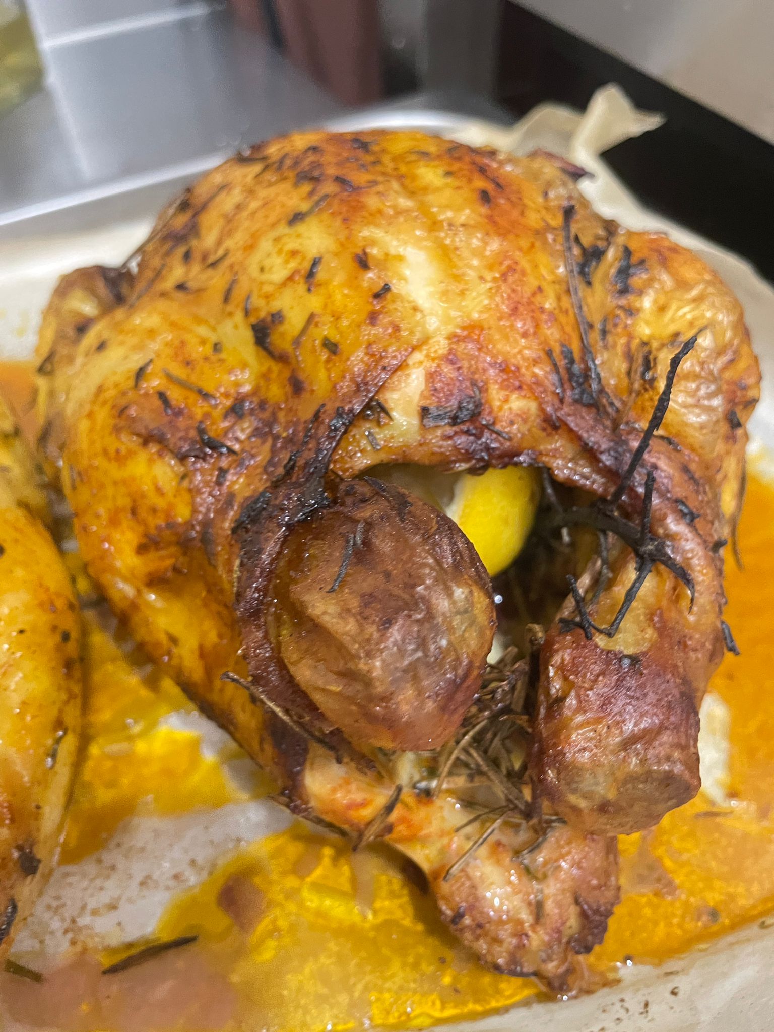 Pollo arrosto con patate