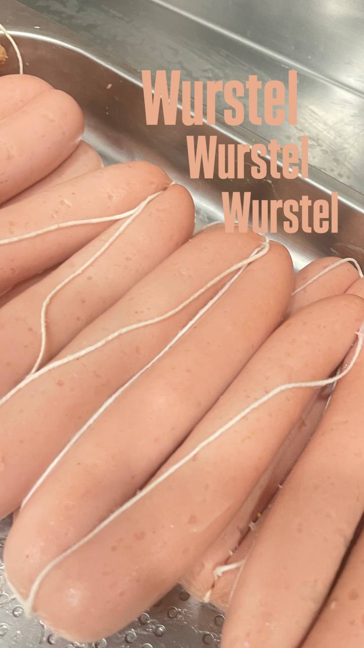 Würstel artigianali con carne di maiale italiano (6/7 pz)